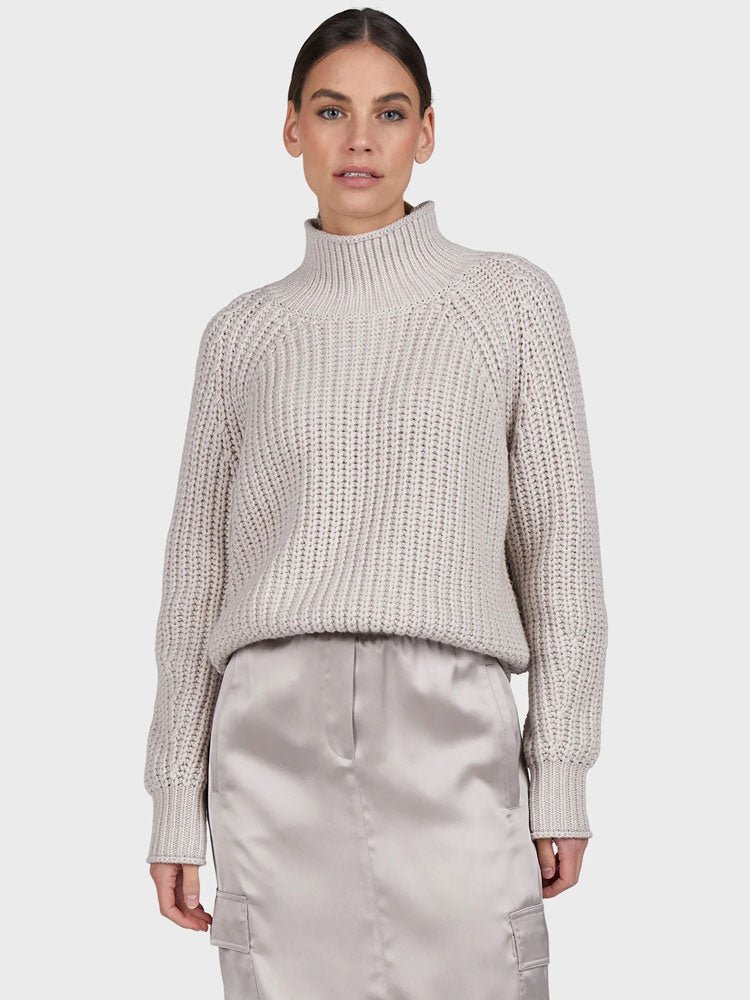 Marc Aurel Turtleneck Jumper Light Taupe