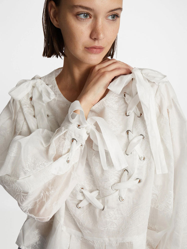 Munthe Freni Blouse White