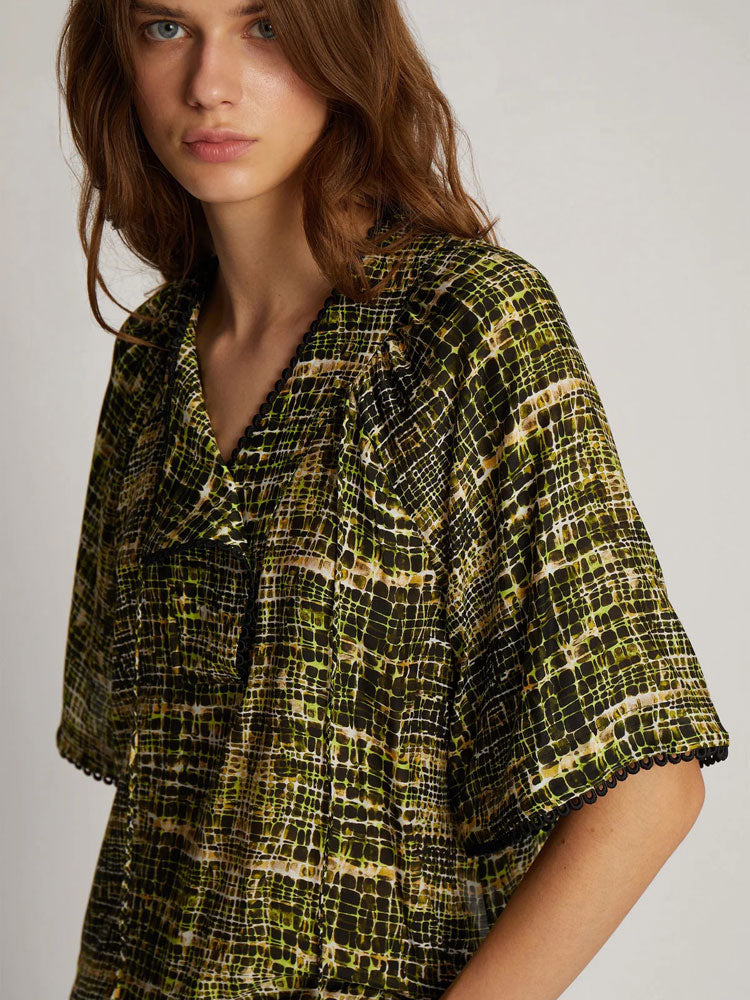 Munthe Otigga Blouse Lime