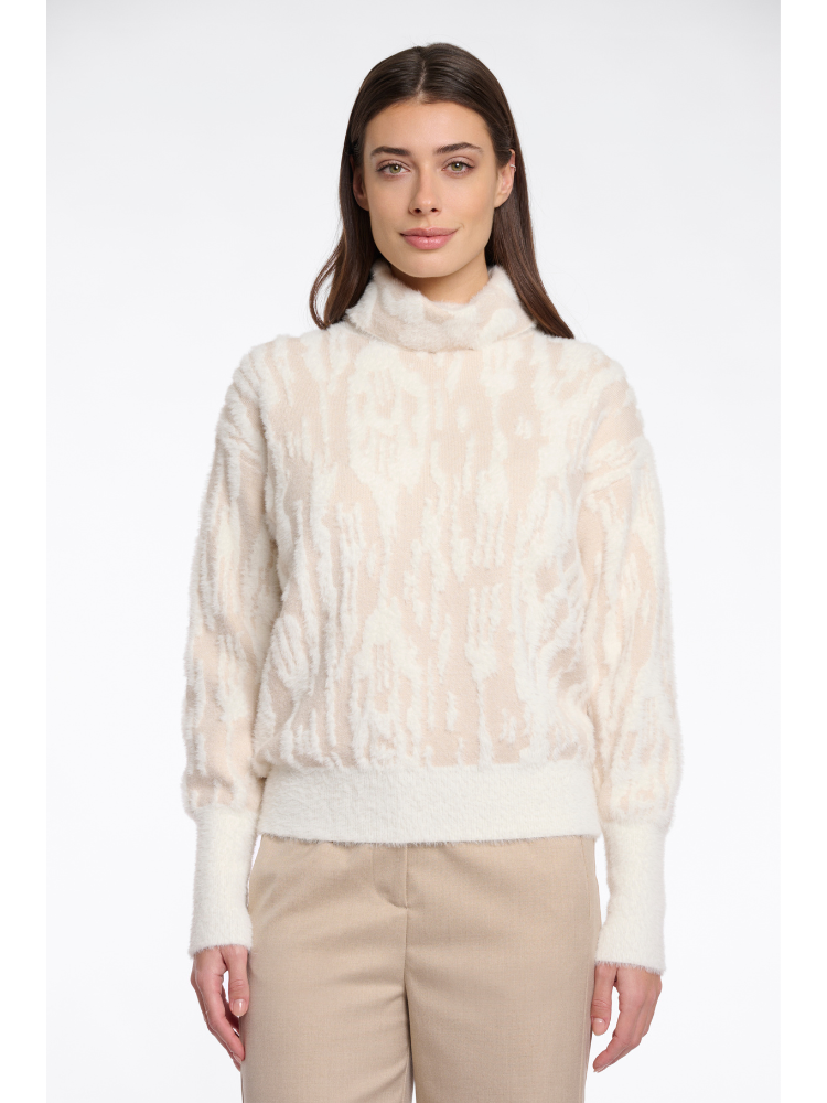 Rino &amp; Pelle Naura Turtleneck Jumper Birch