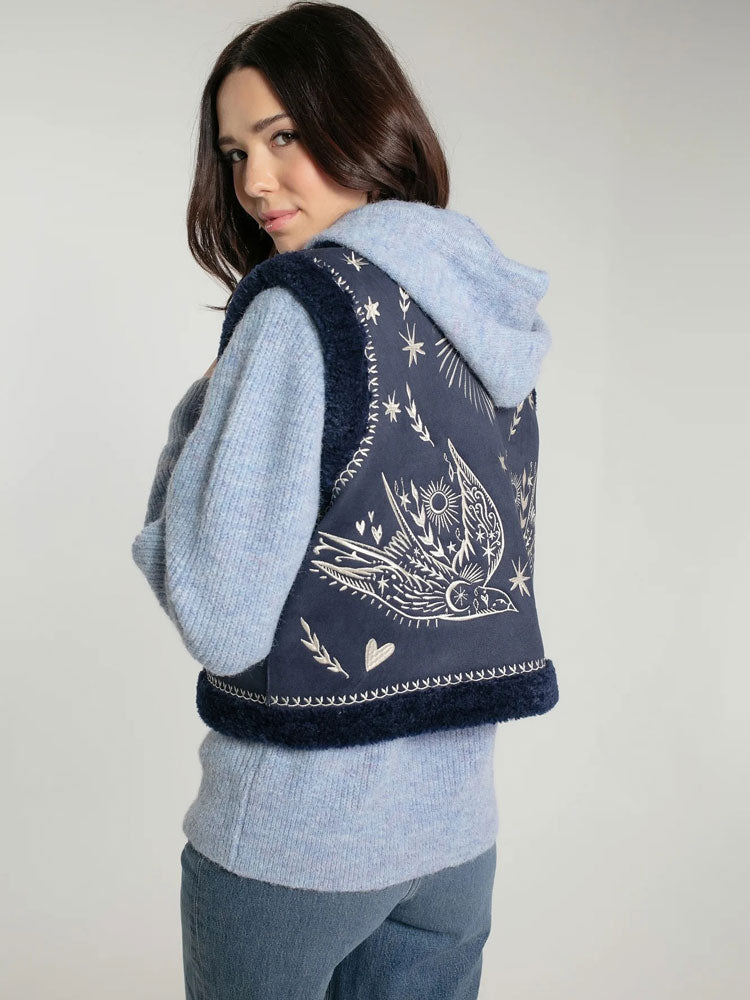 Nooki Freebird Gilet Navy