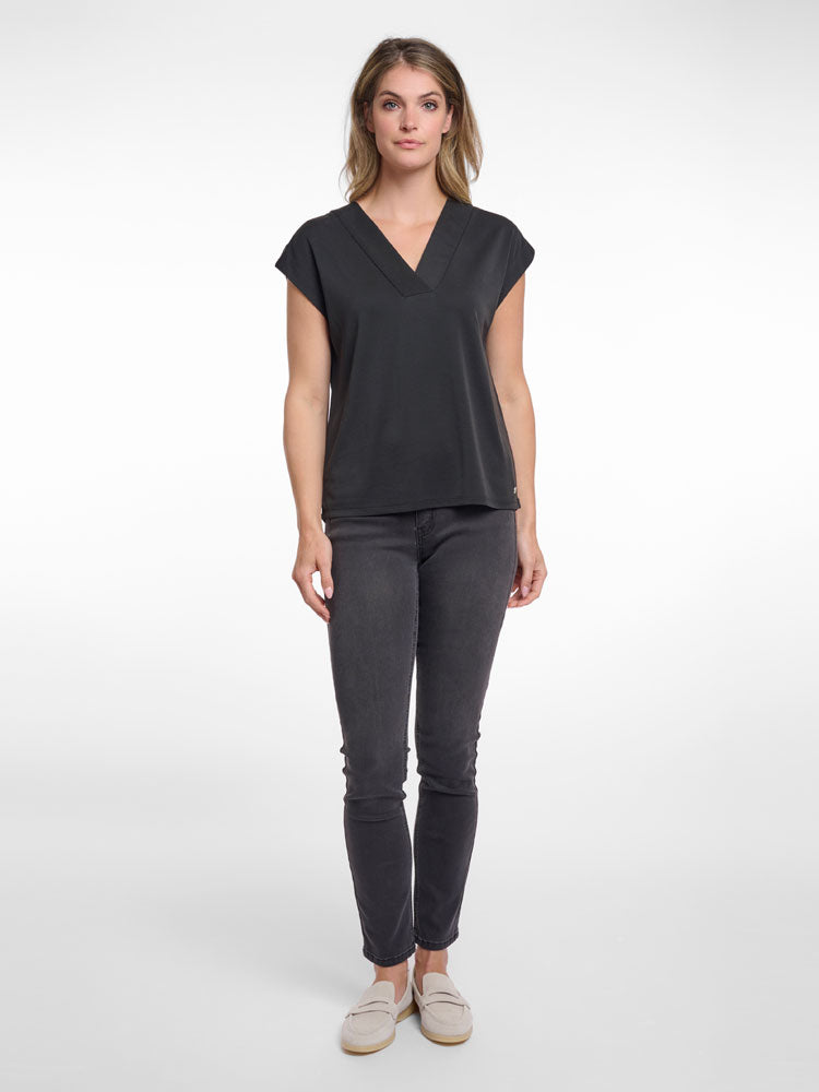 Rino &amp; Pelle Oda Top Black