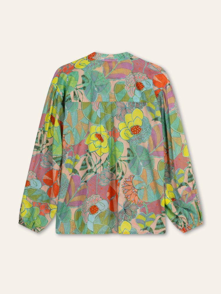 Oilily Bean Blouse Evening Sand