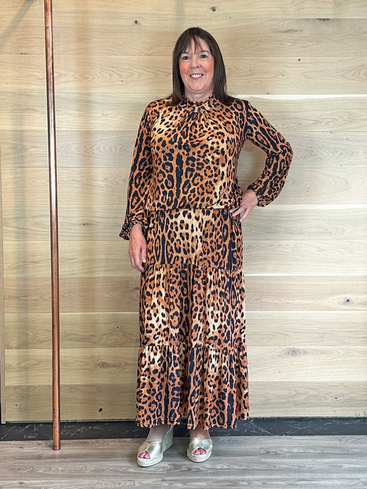 Onjenu Amber Top Leopard Print