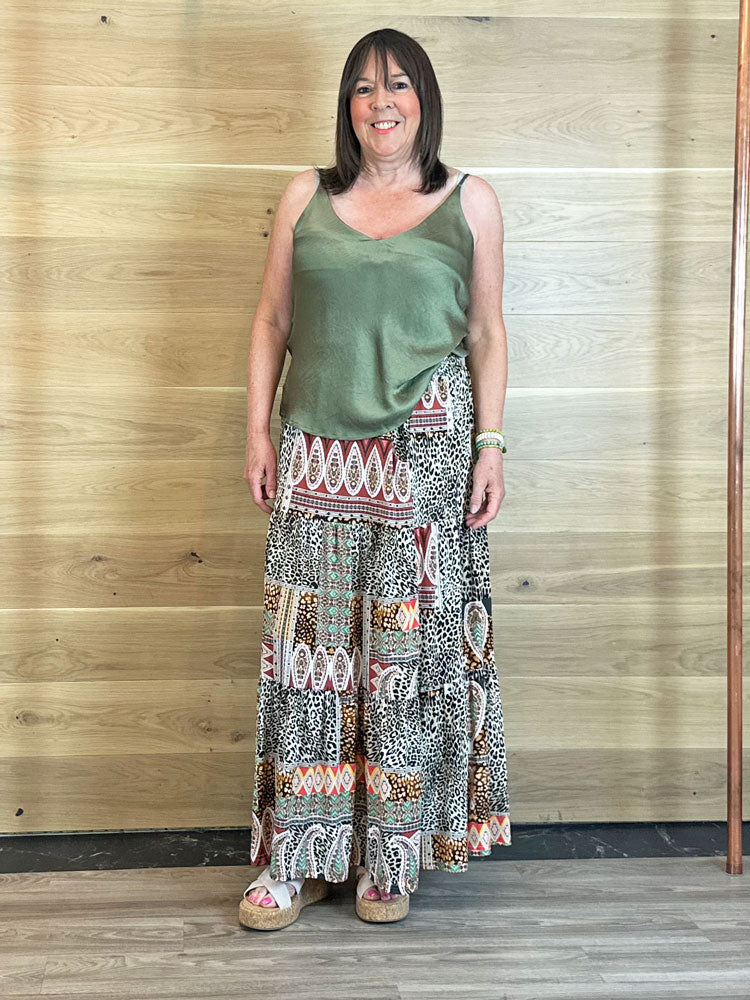 Onjenu Griffin Skirt Brown Macgraw