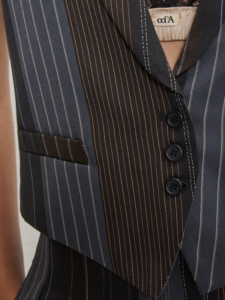 Ottod&#39;Ame Waistcoat Pinstripes