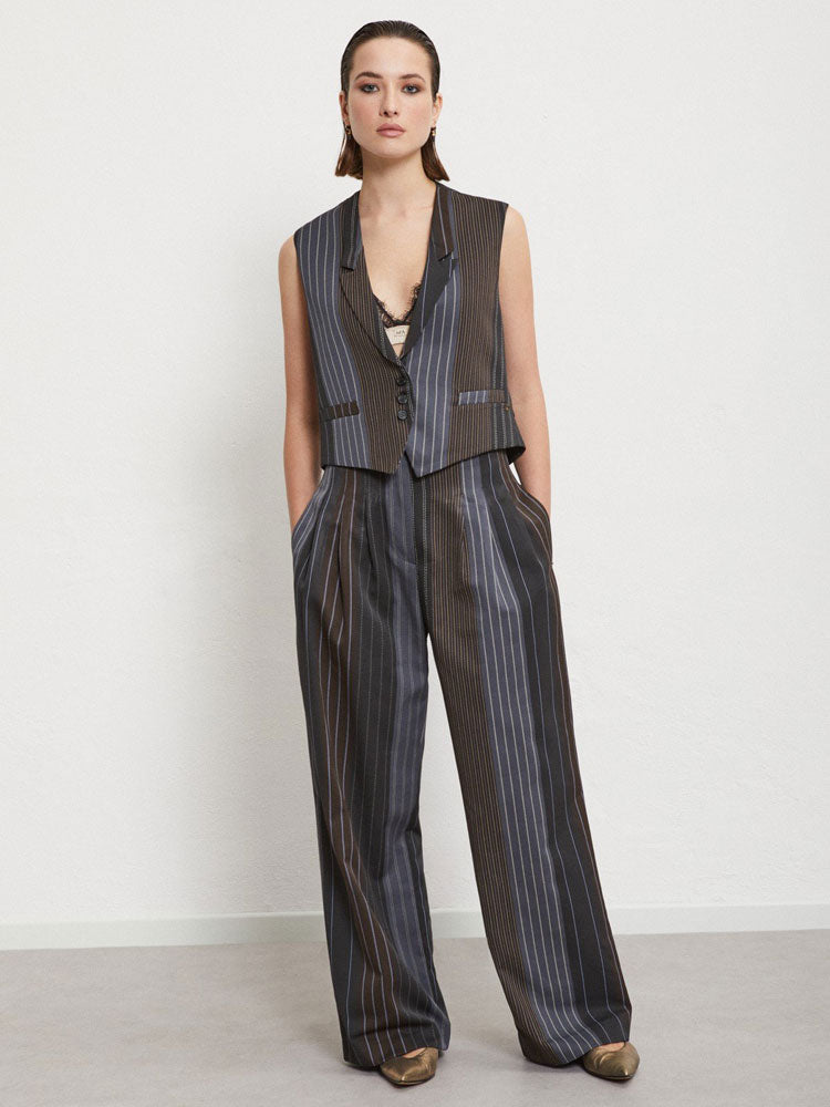 Ottod&#39;Ame Waistcoat Pinstripes