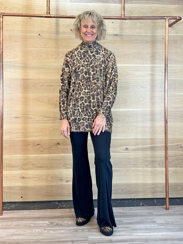 Oui Pullover Camel Grey