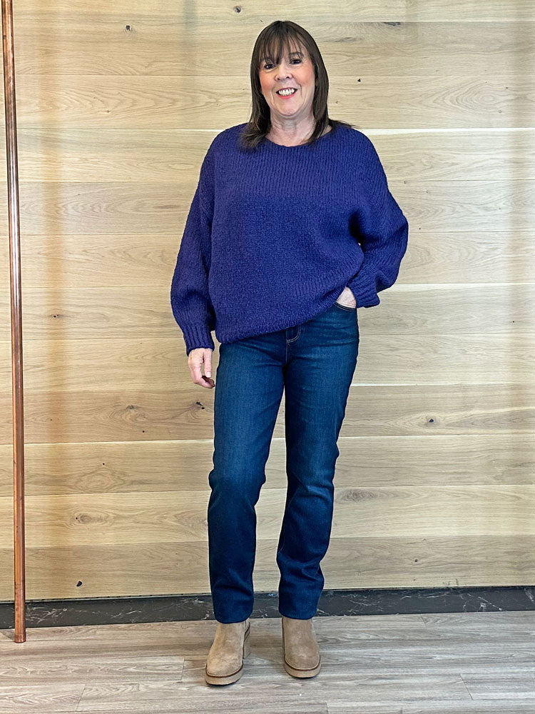 Oui Pullover Blue Ribbon