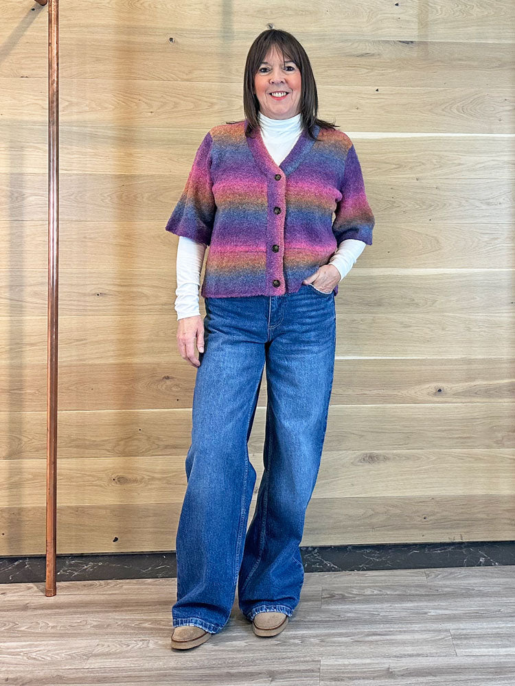 Pieszak PD-New Dew Cardigan Bright Grape