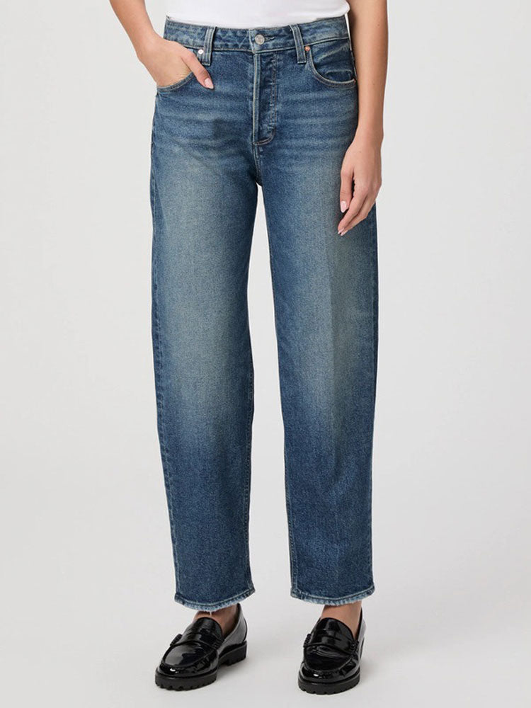 Paige Alexis Covered Button Fly Jeans Lovejoy