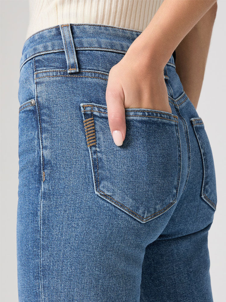 Paige Sofia 31" Flare Jeans Carver