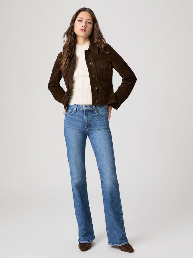 Paige Sofia 31" Flare Jeans Carver