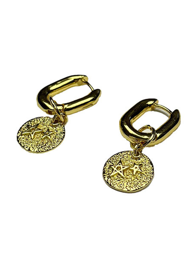 Ashiana Paloma Gold Earrings