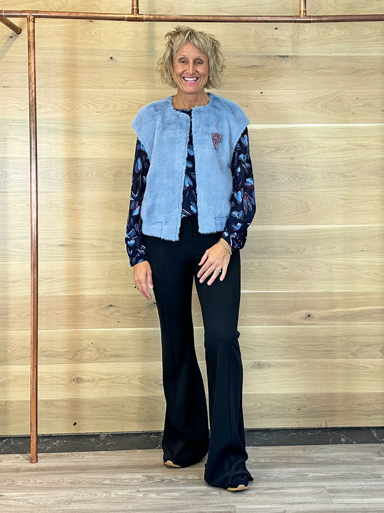 Pom Blouse Dashing Nights