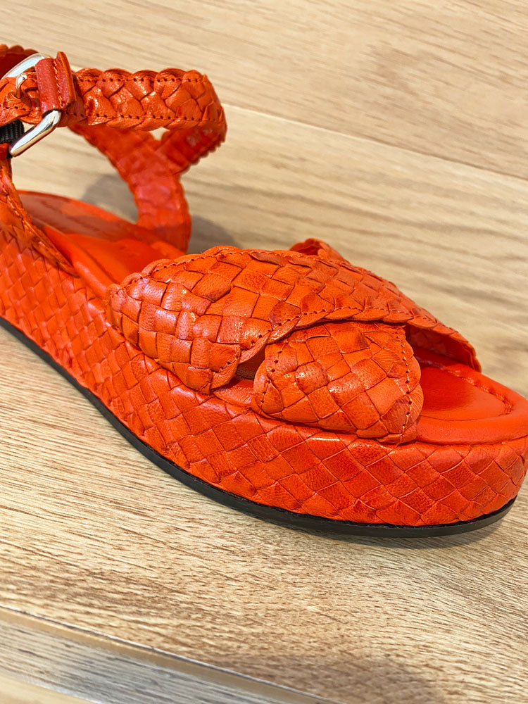 Pons Quintana Braided Forli Mandarin Sandal