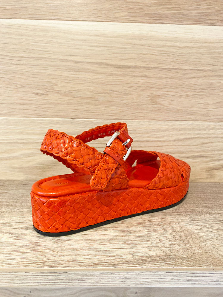 Pons Quintana Braided Forli Mandarin Sandal