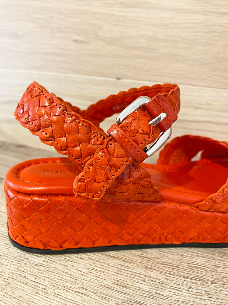 Pons Quintana Braided Forli Mandarin Sandal