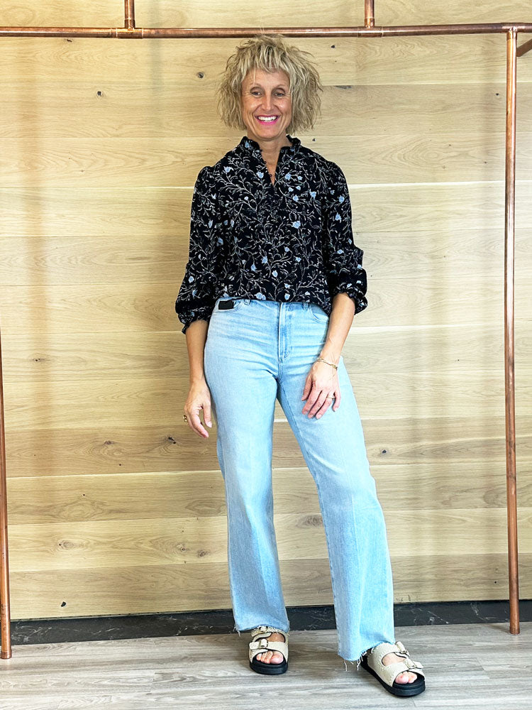 Pulz PzKalulla Blouse Blue