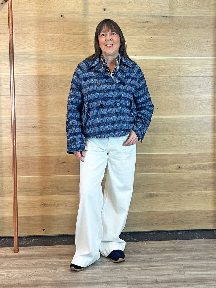 Pulz PzAugustine Jacket Vintage Indigo