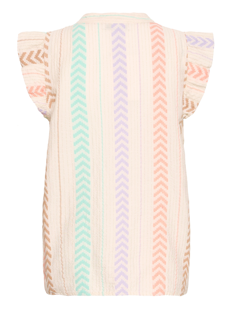 Pulz PzSavanna Blouse Cloud Dancer