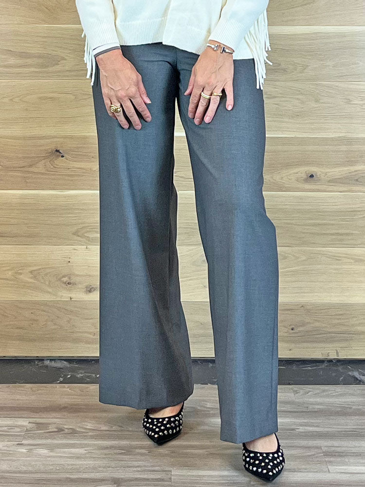 Riani Wide Fit Trousers Moon Rock