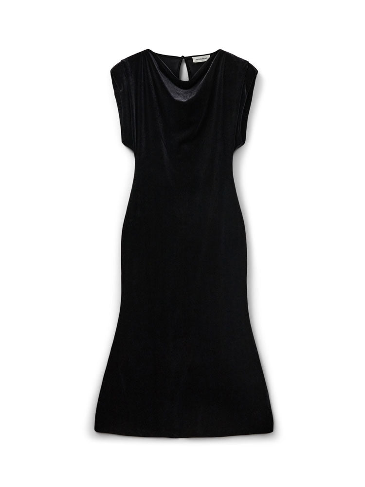 Sofie Schnoor Velvet Dress Black