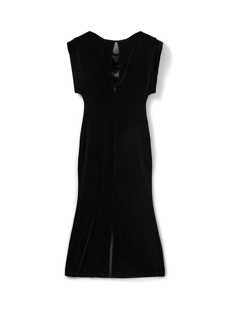 Sofie Schnoor Velvet Dress Black