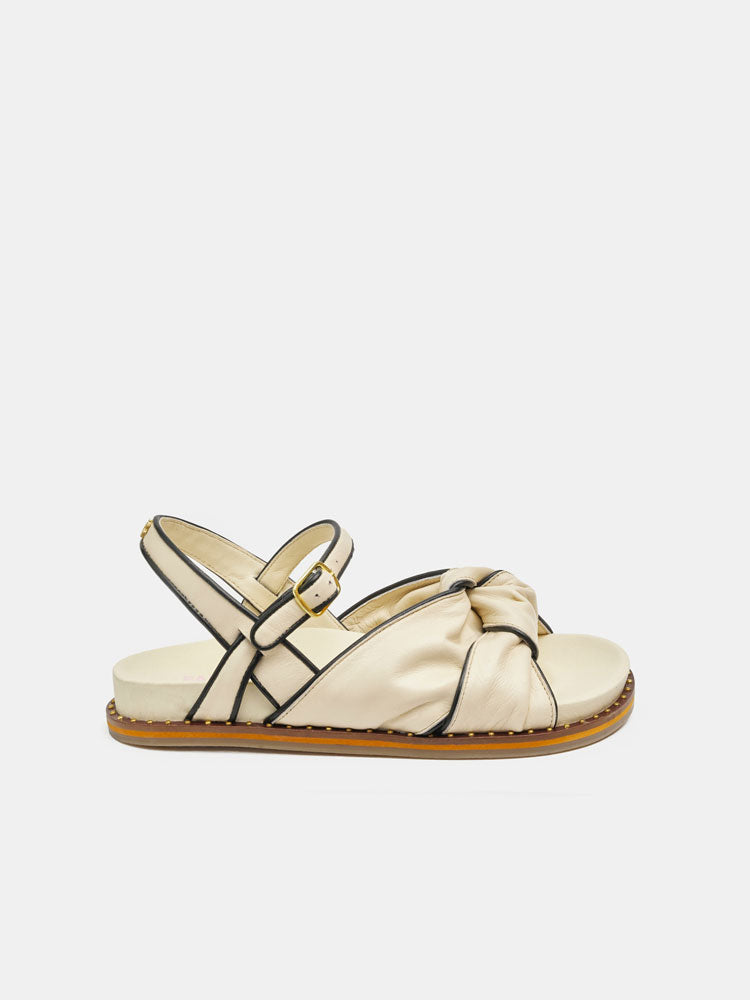 Fabienne Chapot Sasa Sandals Cream White