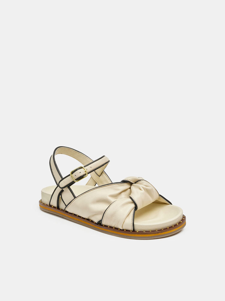 Fabienne Chapot Sasa Sandals Cream White