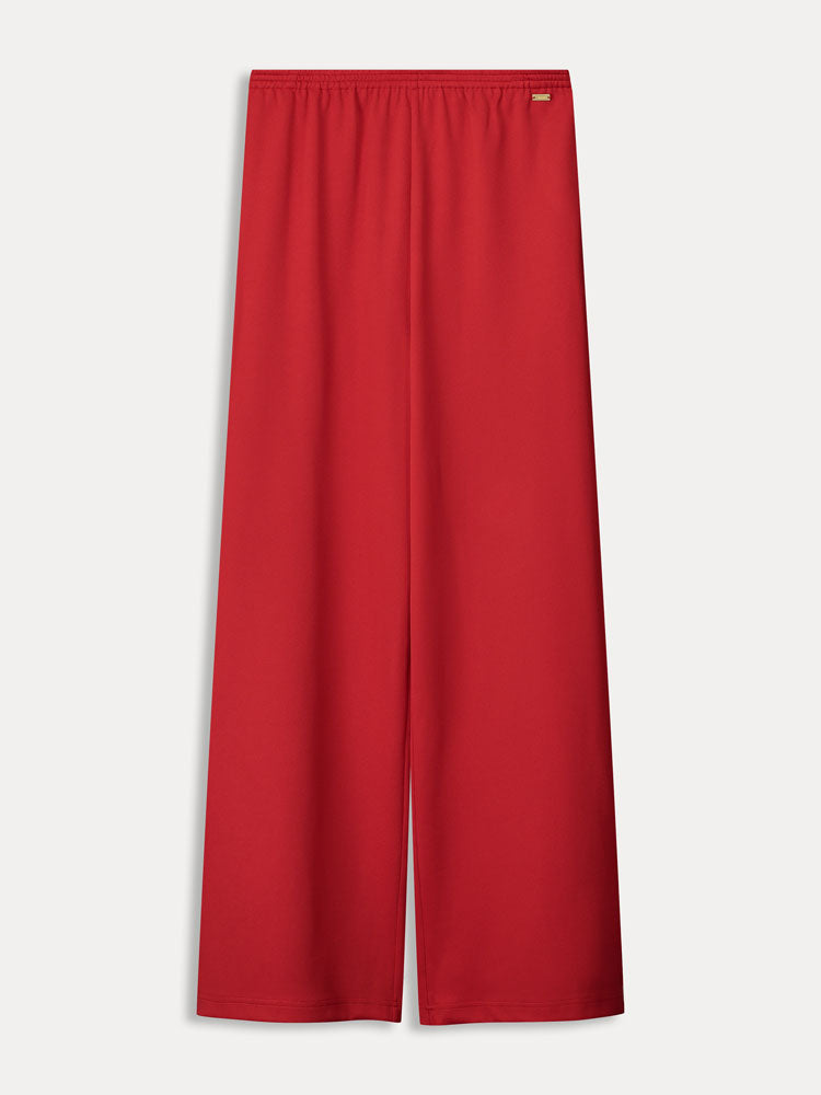 Pom Trousers Scarlet Red Summer