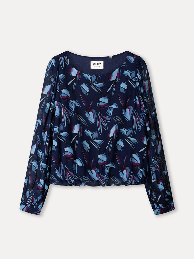 Pom Blouse Dashing Nights