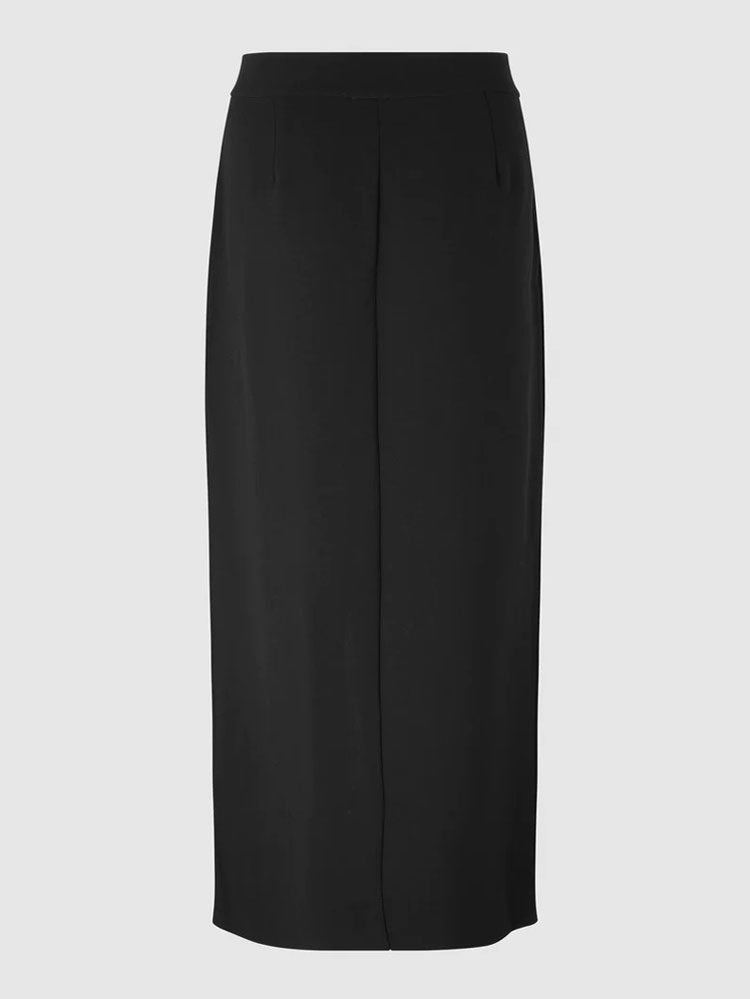 Second Female Fique Pencil Skirt Black