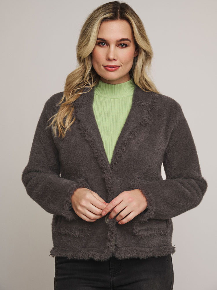 Rino &amp; Pelle Sena Knitted Cardigan Night Forest