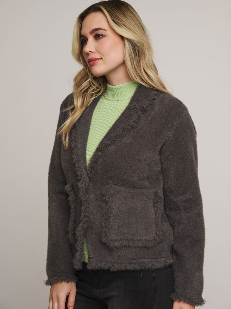 Rino &amp; Pelle Sena Knitted Cardigan Night Forest