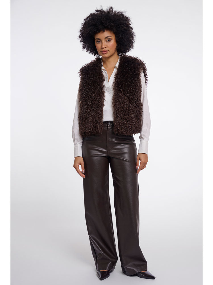 Rino & Pelle Sensy Waistcoat Coffee Roast