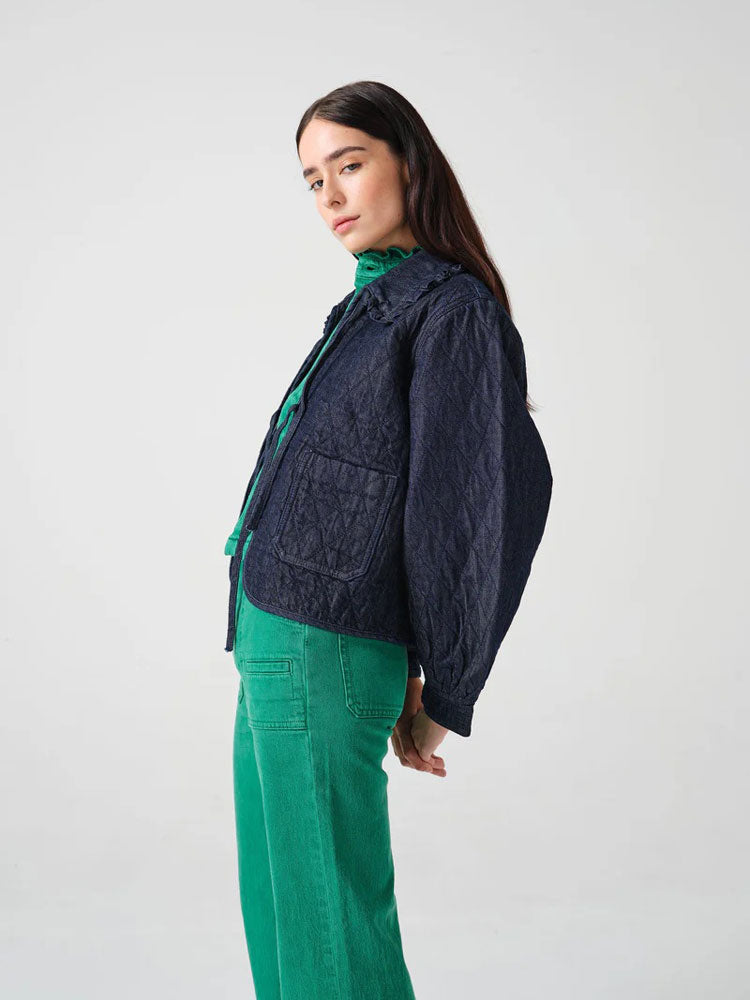 Seventy + Mochi Heidi Jacket Indigo Rinse