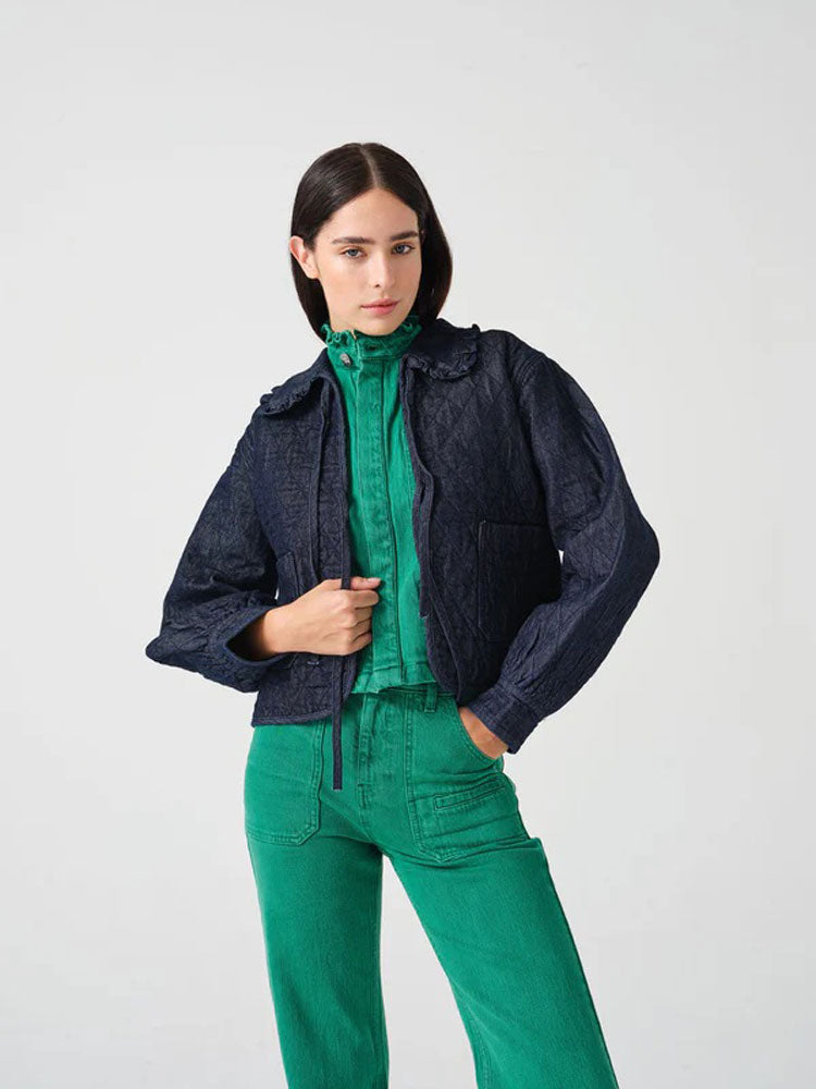 Seventy + Mochi Heidi Jacket Indigo Rinse