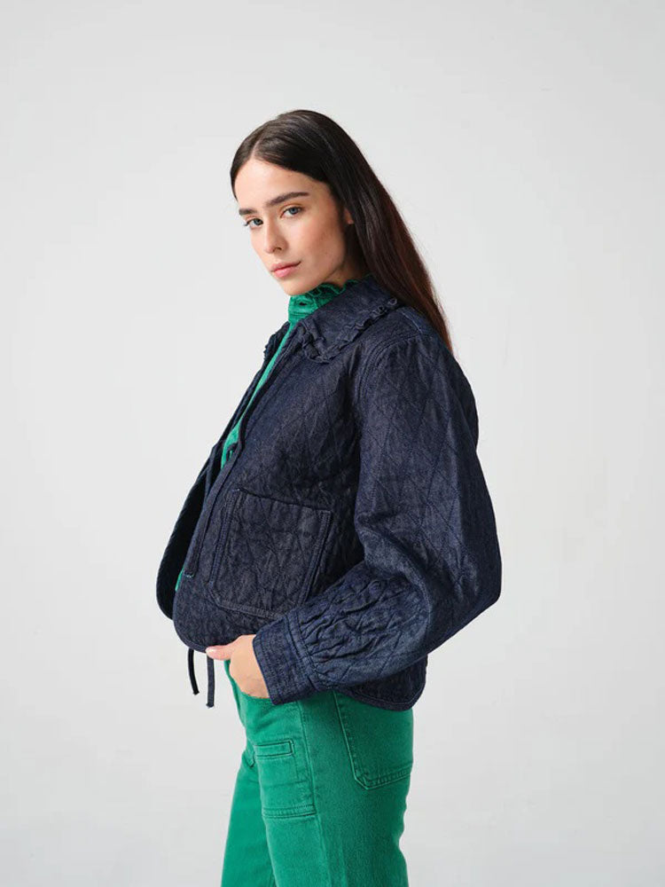 Seventy + Mochi Heidi Jacket Indigo Rinse