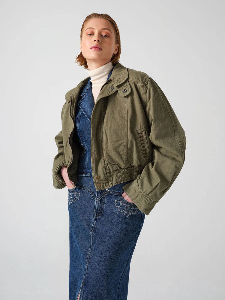 Seventy + Mochi Juno Jacket Khaki