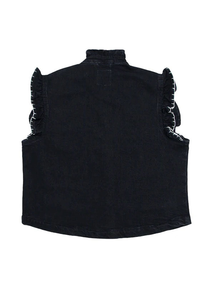 Seventy + Mochi Pablo Waistcoat Vintage Black