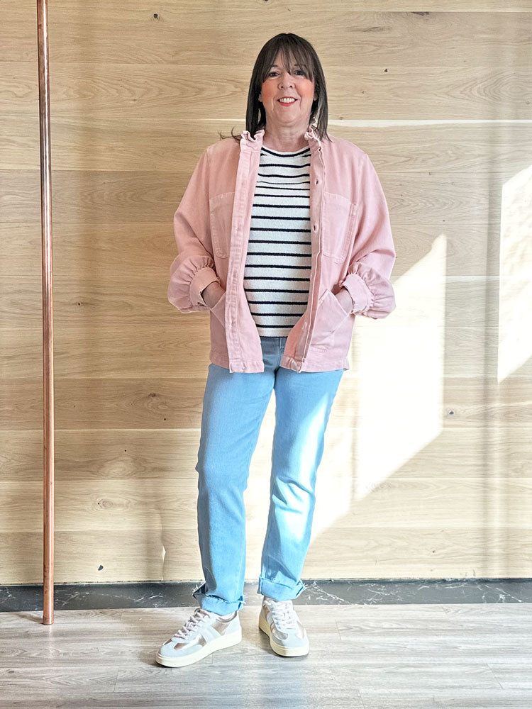 Seventy + Mochi Pablo Jacket Peony Pink