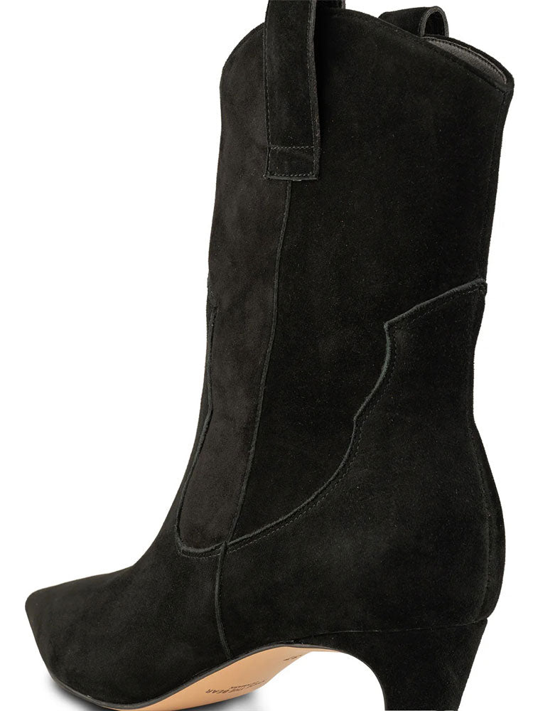 Shoe The Bear Dicte Heeled Western Boots Black