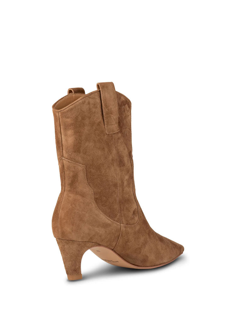 Shoe The Bear Dicte Heeled Western Boots Caramel