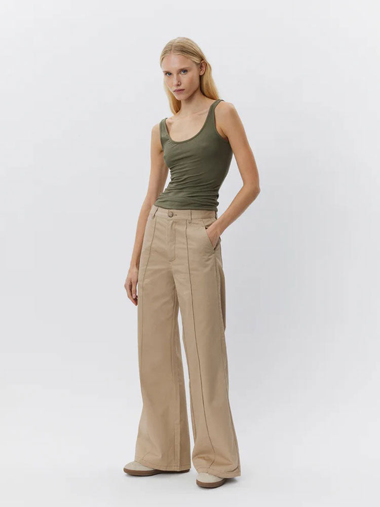 Sofie Schnoor DizaSW Vest Top Army Green