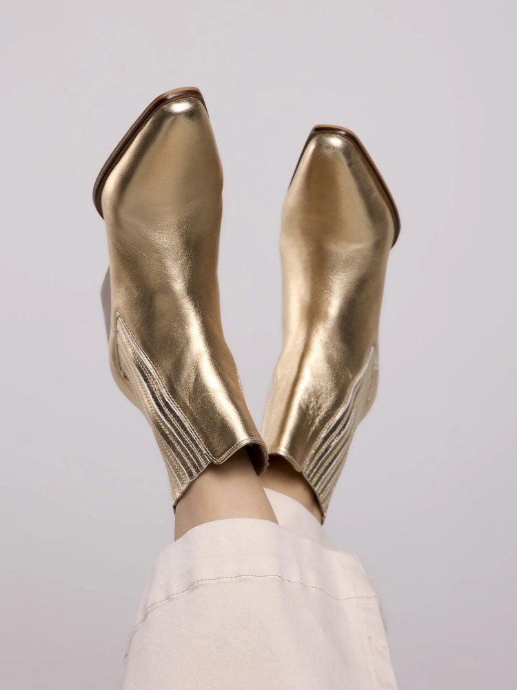 Summum Ankle Boots Gold