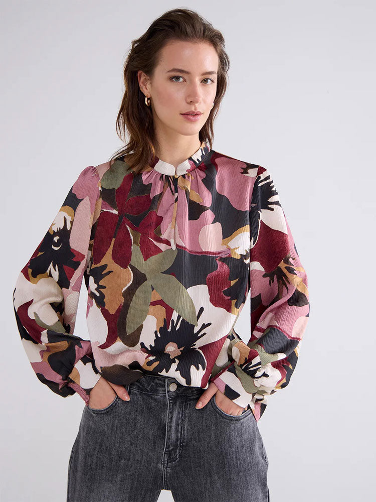 Summum Blouse with Floral Print