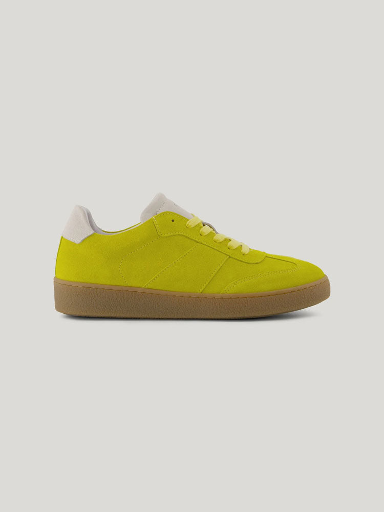 Summum Suede Trainers Mimosa Yellow