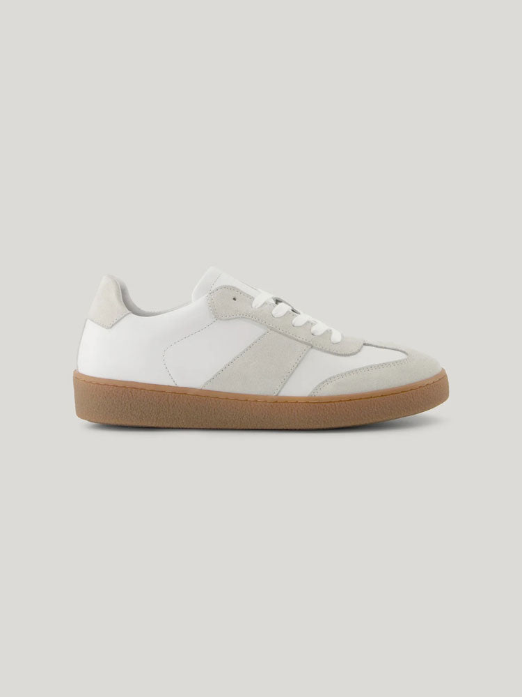 Summum Suede Trainers Off White