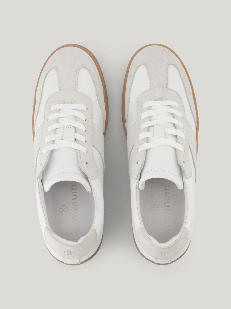 Summum Suede Trainers Off White